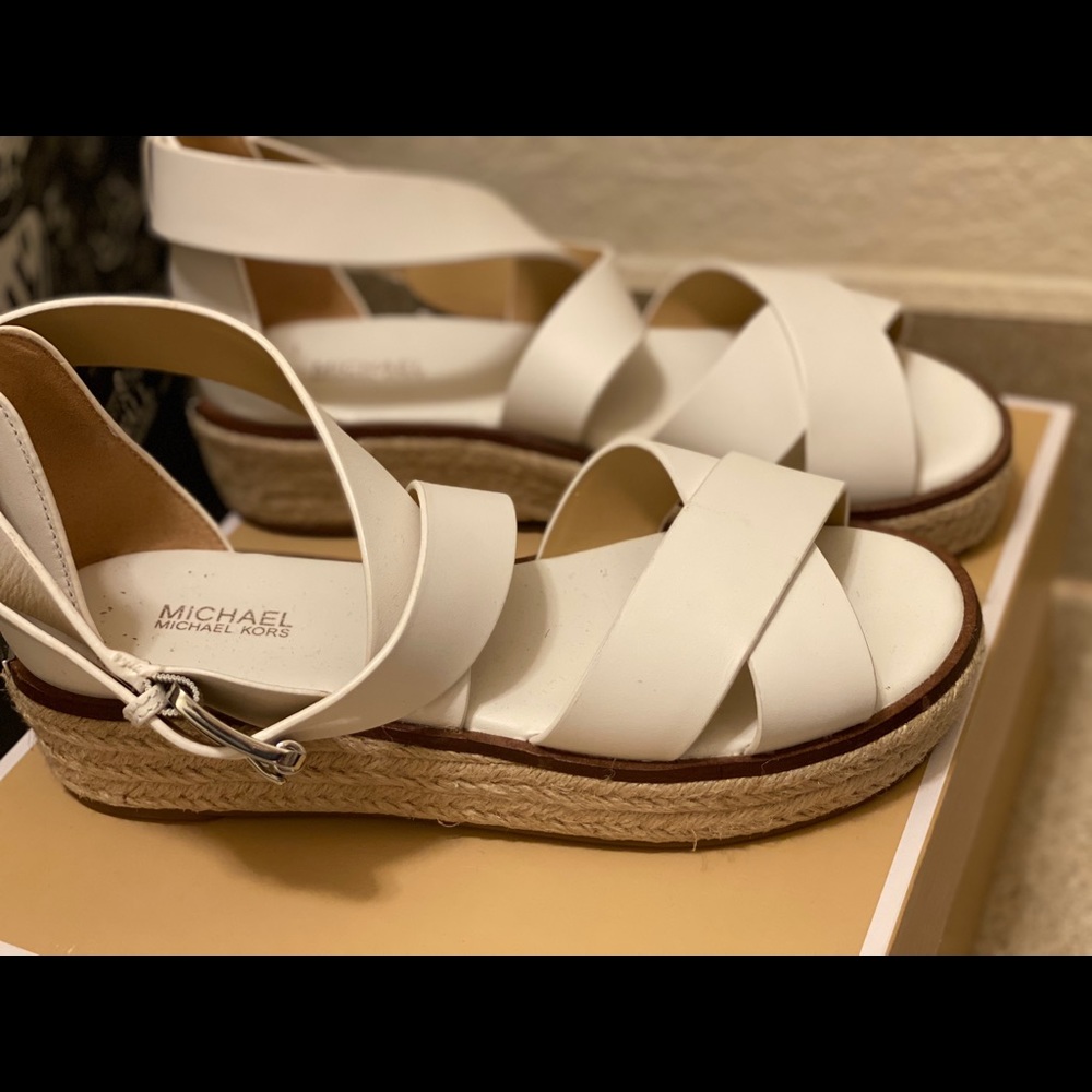New michael kors sandals